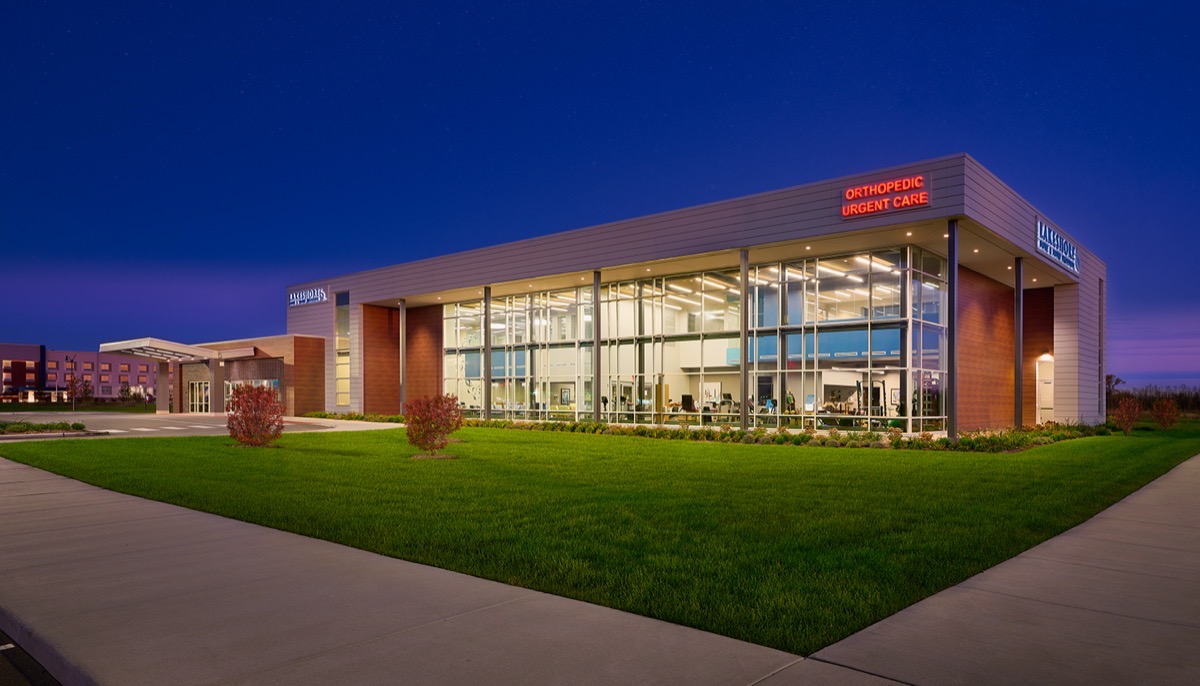 Lakeshore Bone & Joint Institute in Crown Point, IN, where Dr. Hobbs practices